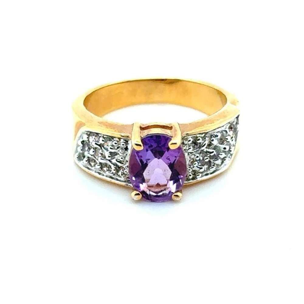 Lovely‎ Amethyst Ring